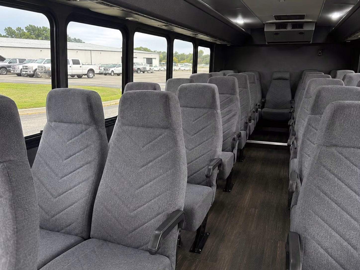 20 passenger minibus inside