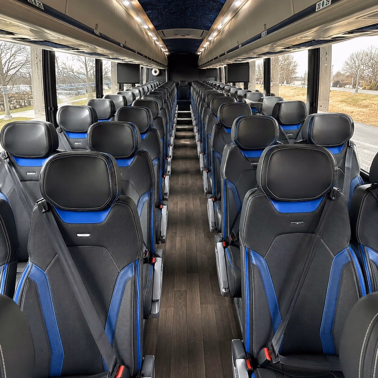 how bus type changes charter bus prices in pleasanton california
