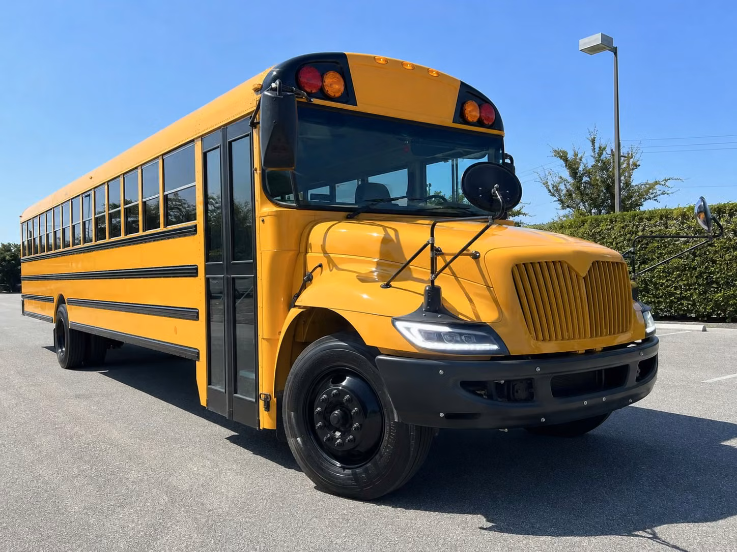 pleasanton school bus rental