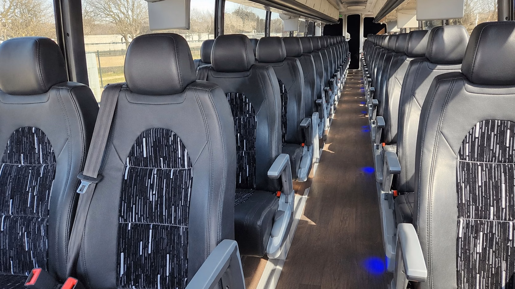 shuttle buses for pleasanton wedding venue transportation