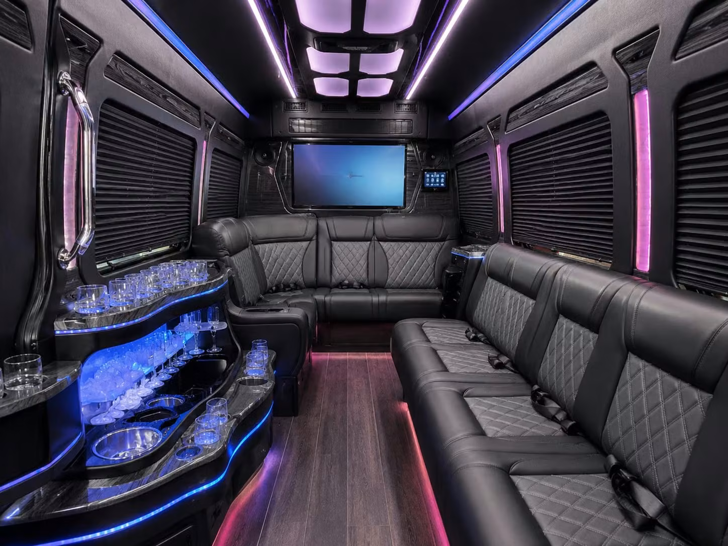 sprinter limousine inside